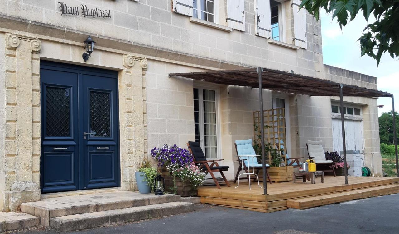 A L'Ombre De La Treille -Proche Saint-Emilion Saint-Magne-de-Castillon Exterior foto