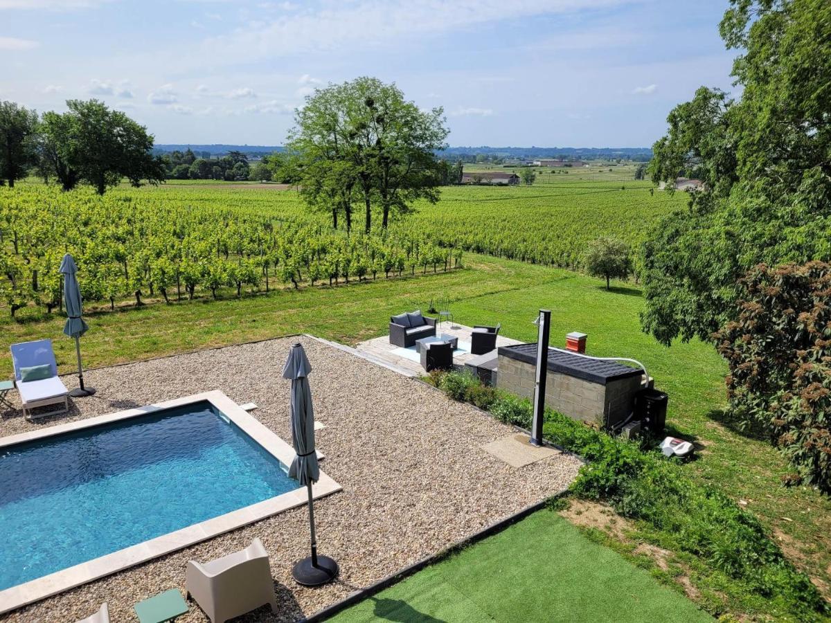 A L'Ombre De La Treille -Proche Saint-Emilion Saint-Magne-de-Castillon Exterior foto